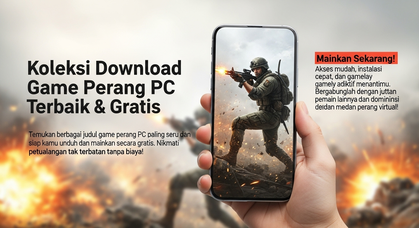 Koleksi Download Game Perang PC Terbaik & Gratis